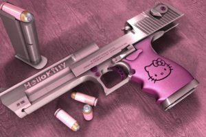 Desert Eagle, Hello Kitty, Gun