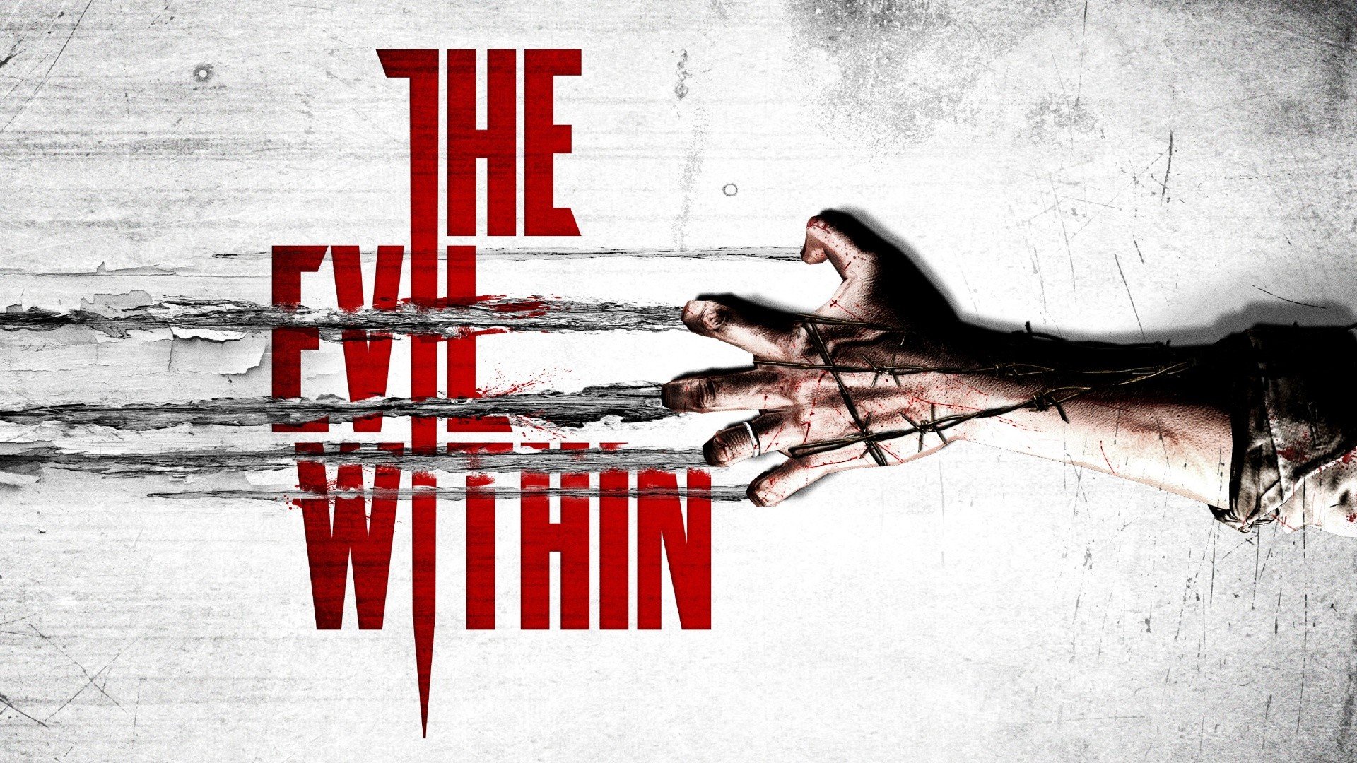 video games, The Evil Within, White background Wallpaper