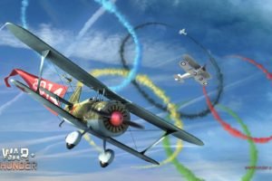 War Thunder, Olympic Games, Airplane, Gaijin Entertainment, Contrails