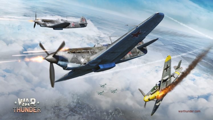 War Thunder, Airplane, Gaijin Entertainment, Bf109, Junkers Ju 87 Stuka, Video games HD Wallpaper Desktop Background