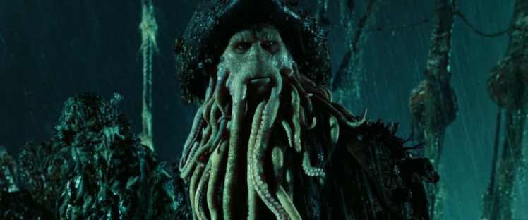 Davy Jones, Pirates of the Caribbean, Pirates of the Caribbean: Dead Man&039;s Chest, Tentacles, Illaoi HD Wallpaper Desktop Background