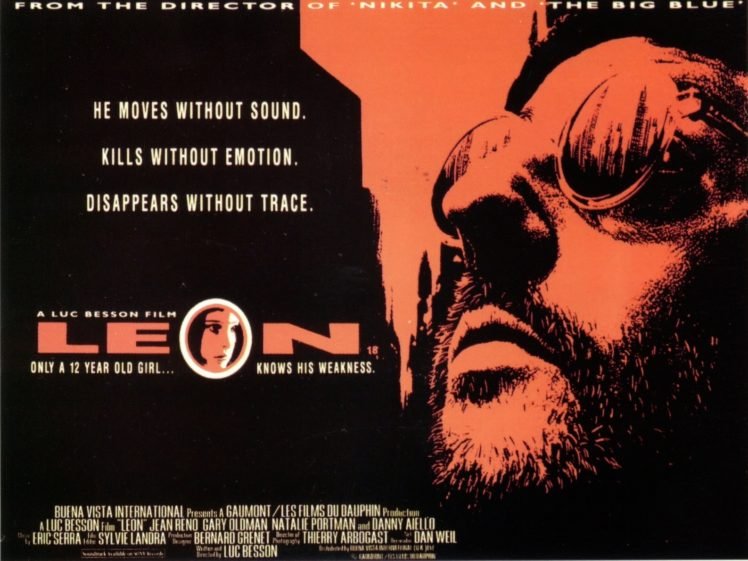 Jean Reno, Film posters, Leon, Luc Besson HD Wallpaper Desktop Background