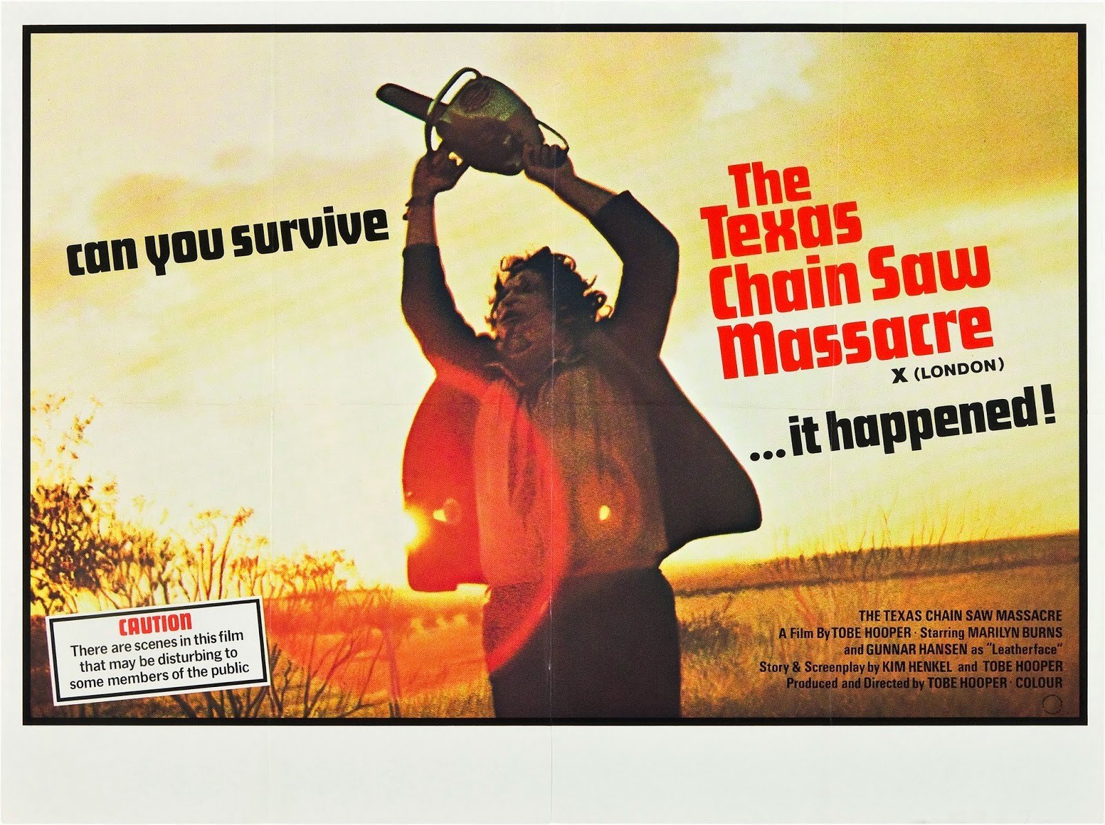 The Texas Chain Saw Massacre, Tobe Hooper, Film posters Wallpaper