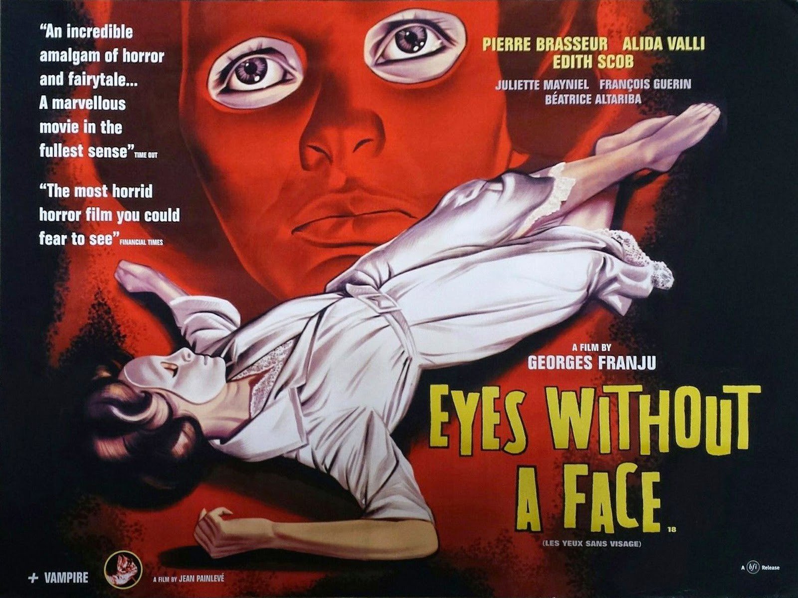 Film posters, Eyes Without a Face, Georges Franju Wallpaper