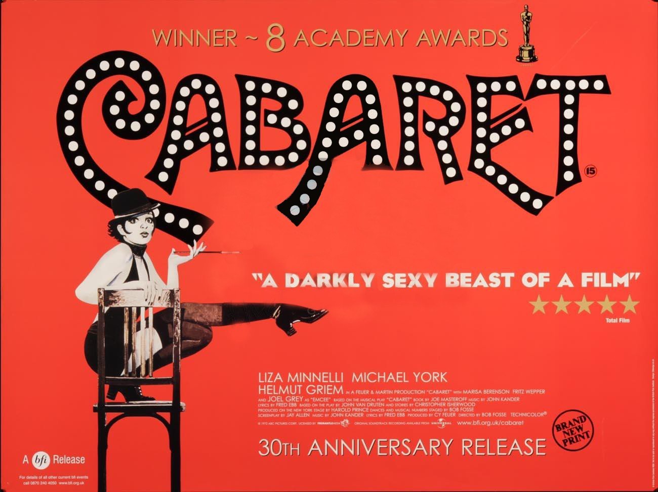 Film posters, Cabaret, Bob Fosse Wallpaper