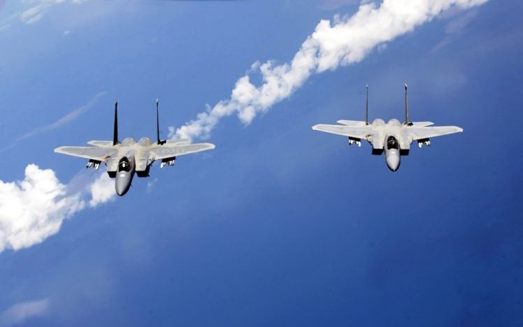 blue, Airplane, War, Battle, Military, Warplanes, F 15 Eagle HD Wallpaper Desktop Background