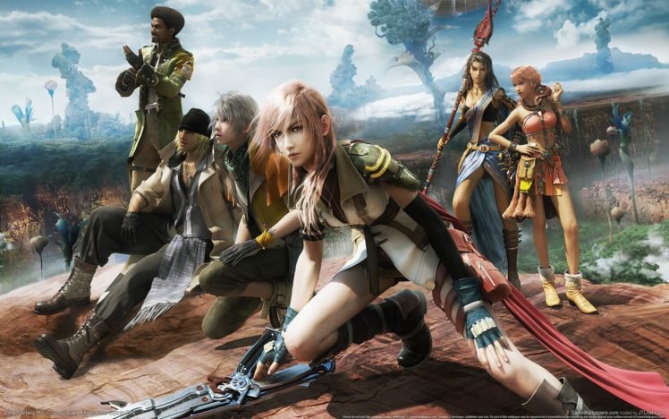Final Fantasy XIII, Claire Farron, Oerba Yun Fang, Oerba Dia Vanille HD Wallpaper Desktop Background