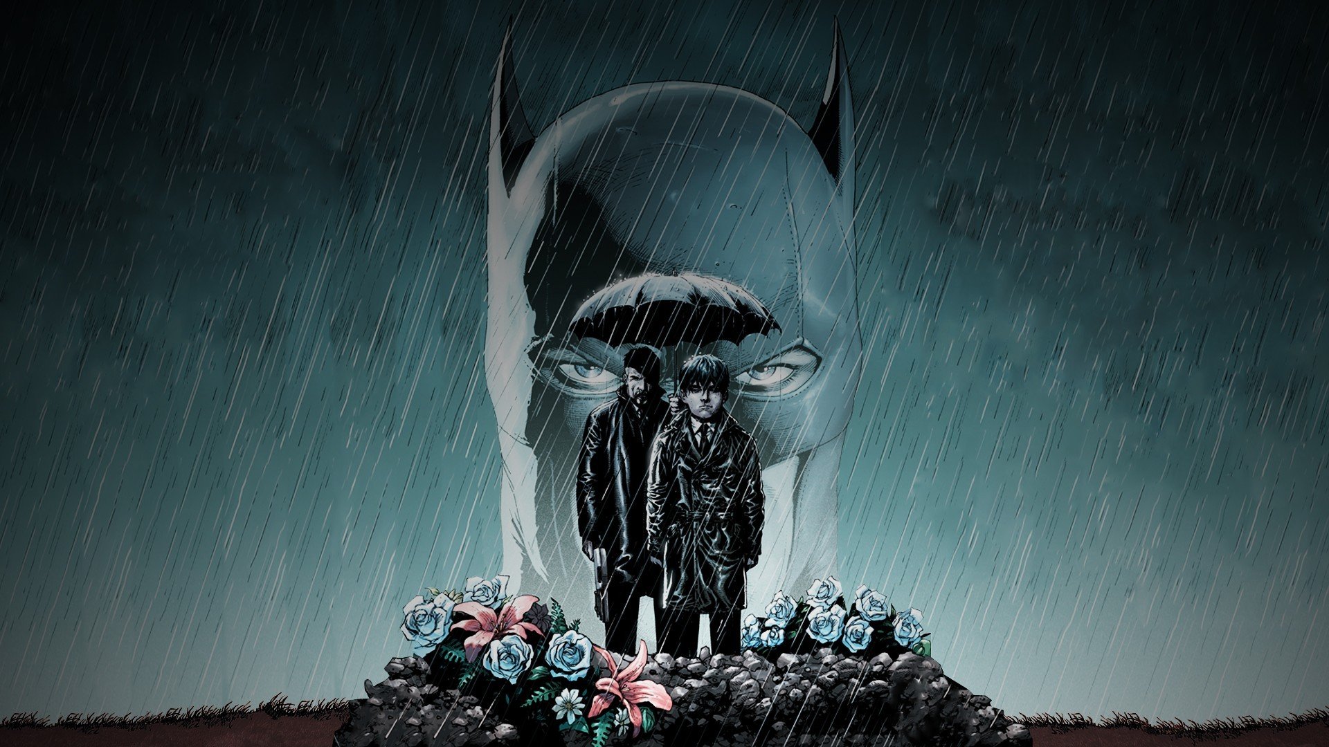 Batman, Comic art Wallpaper