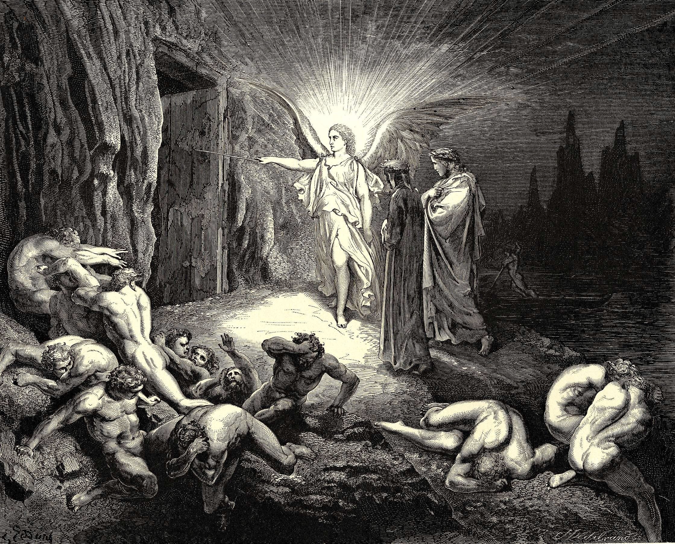 Dante Alighieri, Gustave Doré, The Divine Comedy, Dante&039;s Inferno, Classic art Wallpaper