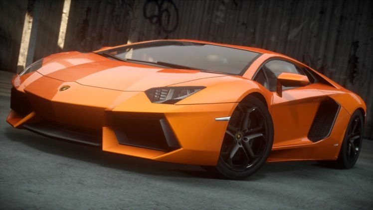 Lamborghini, Lamborghini Aventador, Need for Speed, Need for Speed: The Run, Video games HD Wallpaper Desktop Background