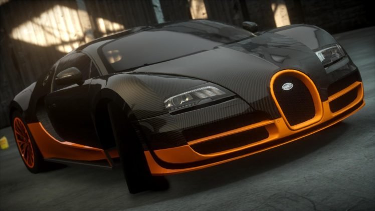Bugatti Veyron, Bugatti, Bugatti Veyron Super Sport, Need for Speed: The Run, Need for Speed, Video games HD Wallpaper Desktop Background