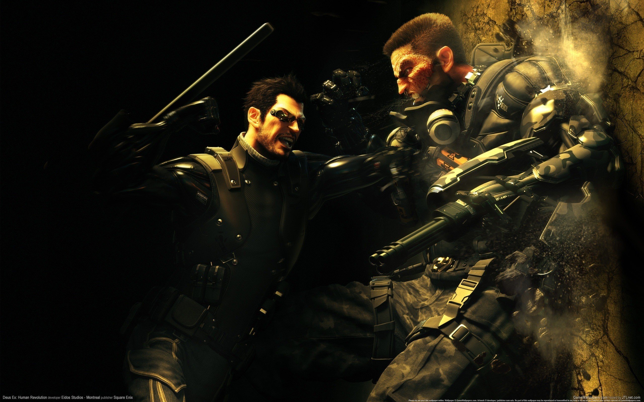 Deus Ex: Human Revolution, Video games Wallpaper