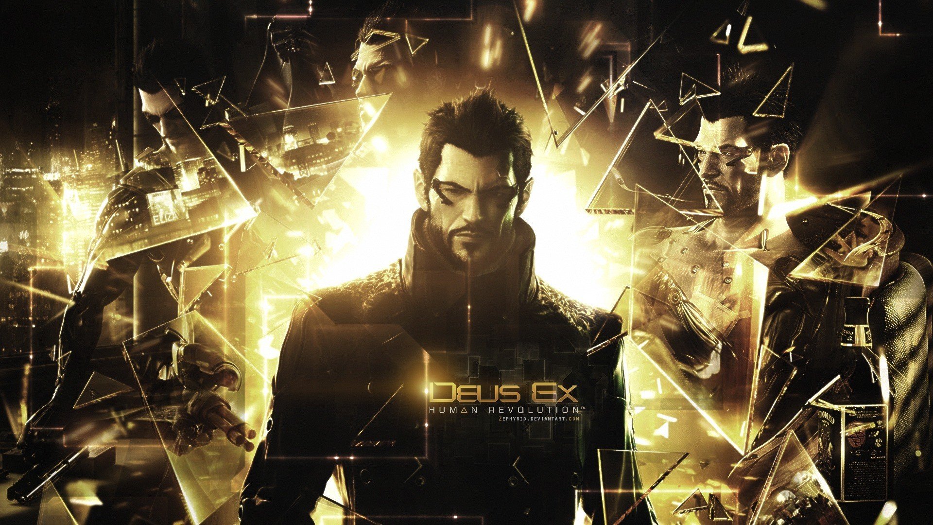 Deus Ex: Human Revolution, Video games Wallpaper