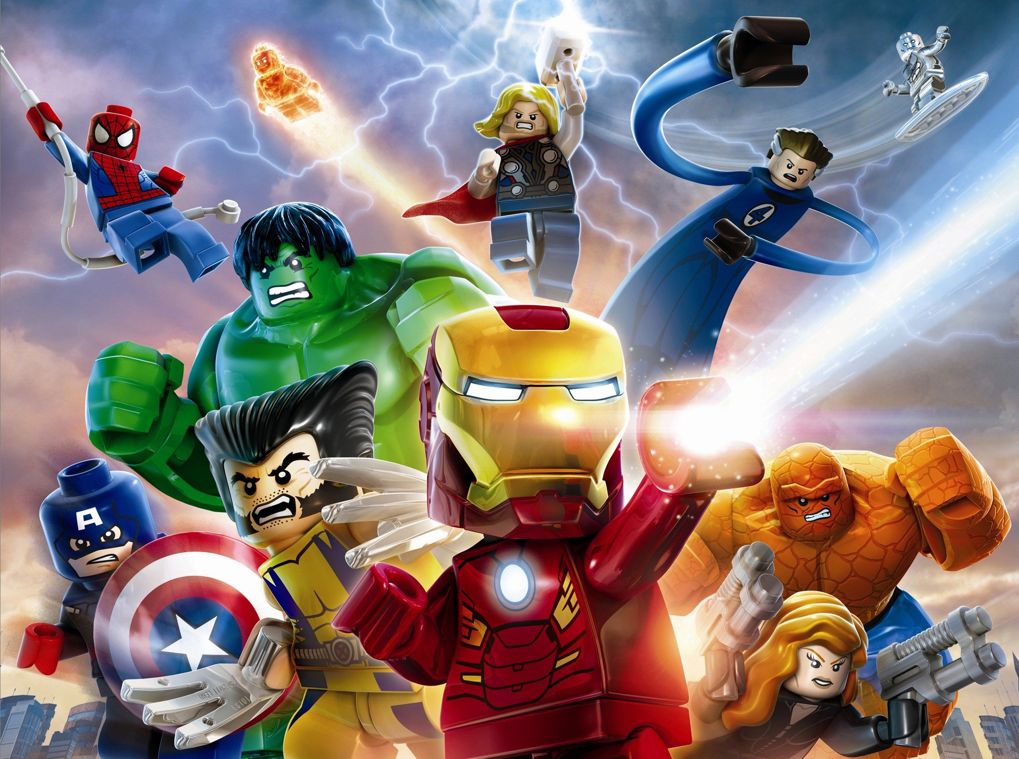 LEGO, Marvel Super Heroes Wallpaper