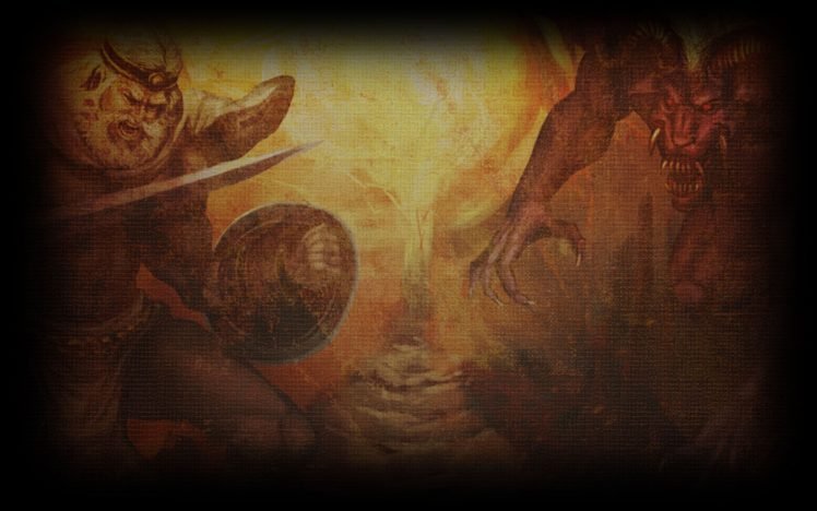 Elminage Gothic, Battle of the Gods, Demon HD Wallpaper Desktop Background