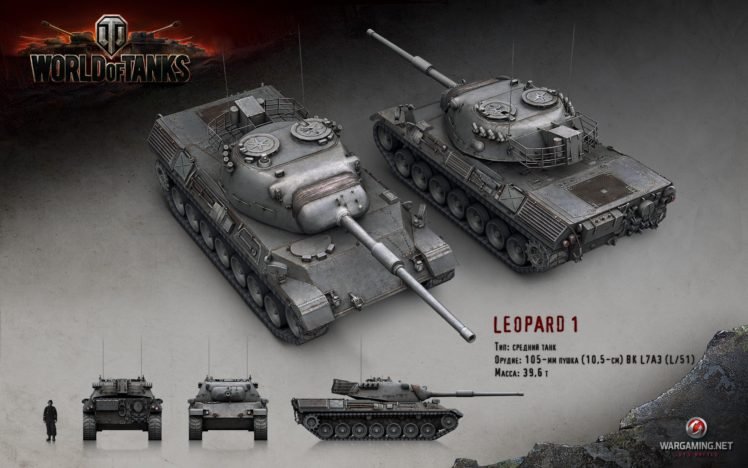 World of Tanks, Tank, Leopard 1 HD Wallpaper Desktop Background
