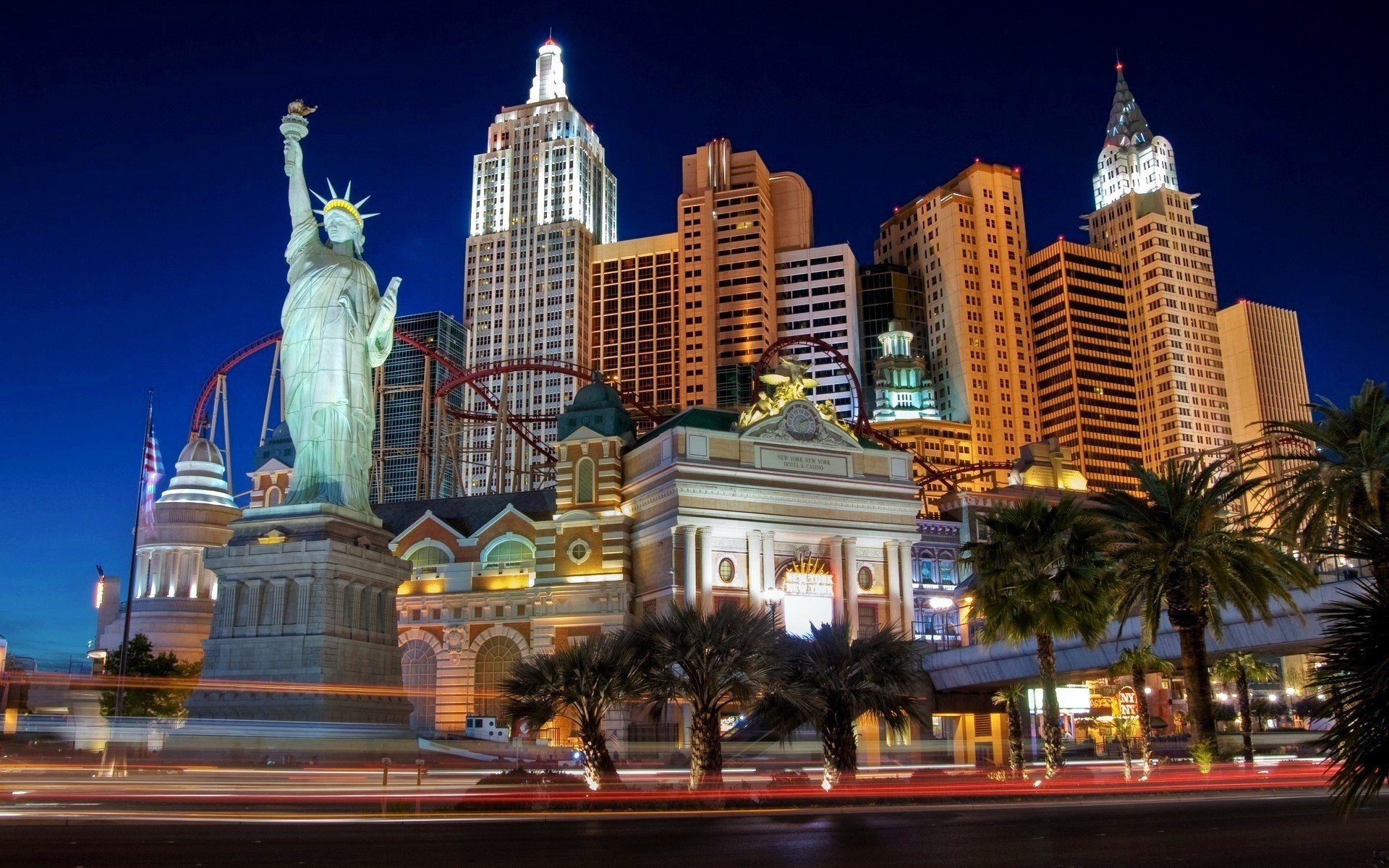 cityscape, Las Vegas, USA, Casino Wallpaper