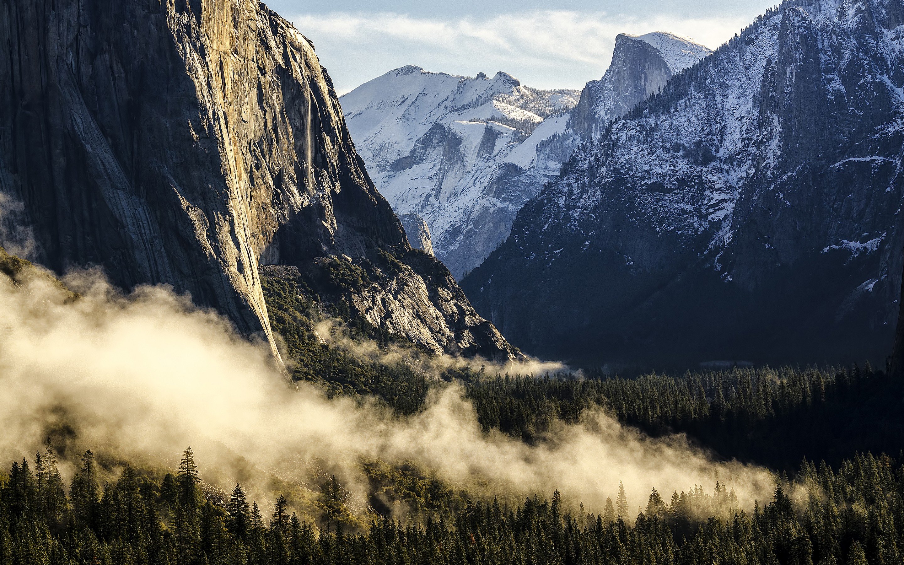 Yosemite National Park, Apple Inc., Mountains Wallpaper