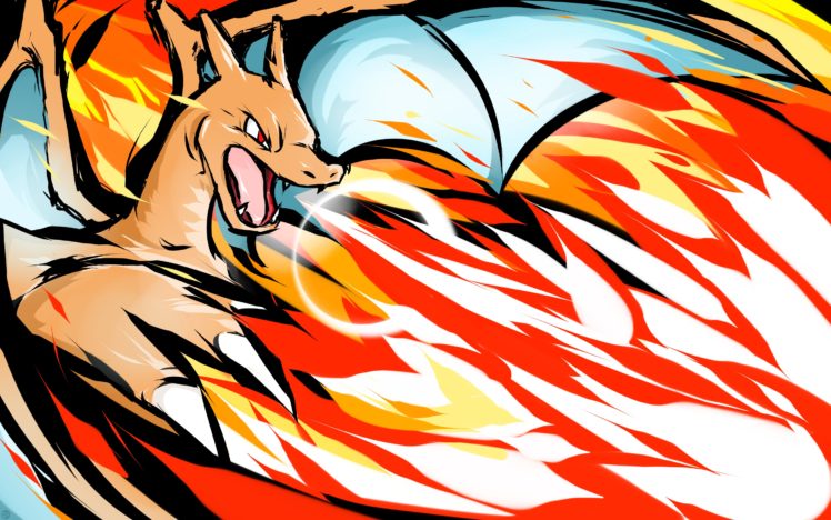 Charizard, Pokémon HD Wallpaper Desktop Background