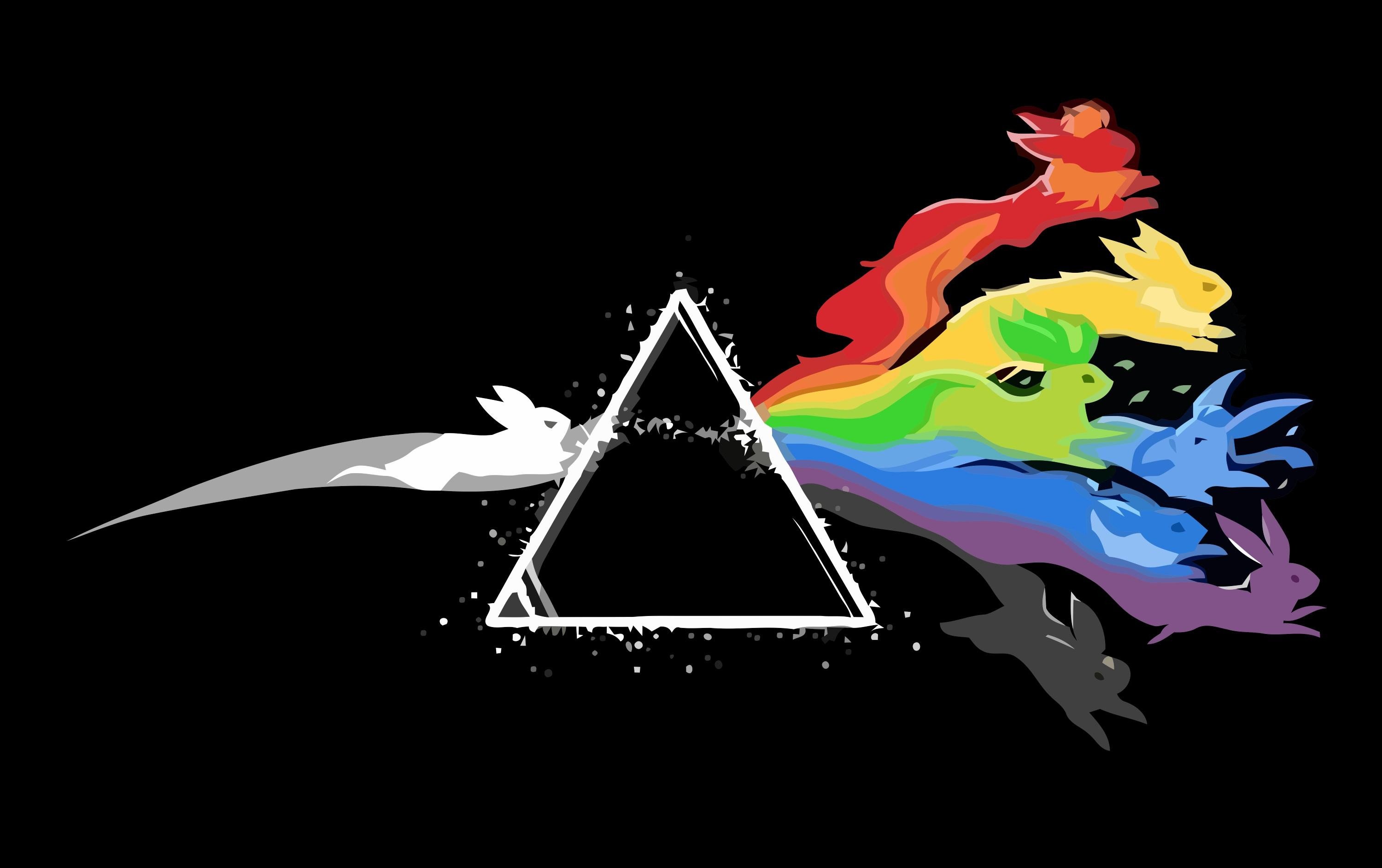 Pokémon, Pink Floyd, The Dark Side of the Moon Wallpaper