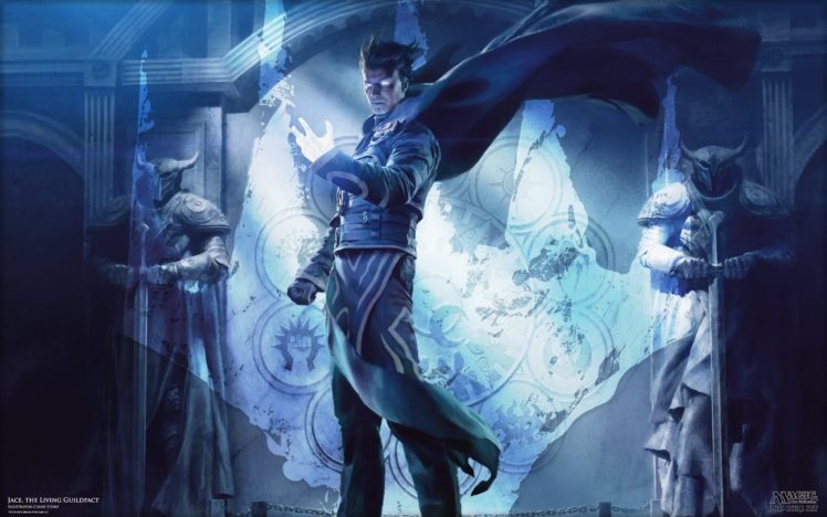 Wizard Magic The Gathering Magic Planeswalkers Jace Beleren Hd