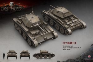 World of Tanks, Tank, Wargaming, Covenanter