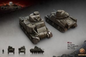 World of Tanks, Tank, Wargaming, M3 Lee