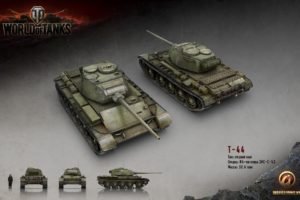 World of Tanks, Tank, Wargaming, T 44