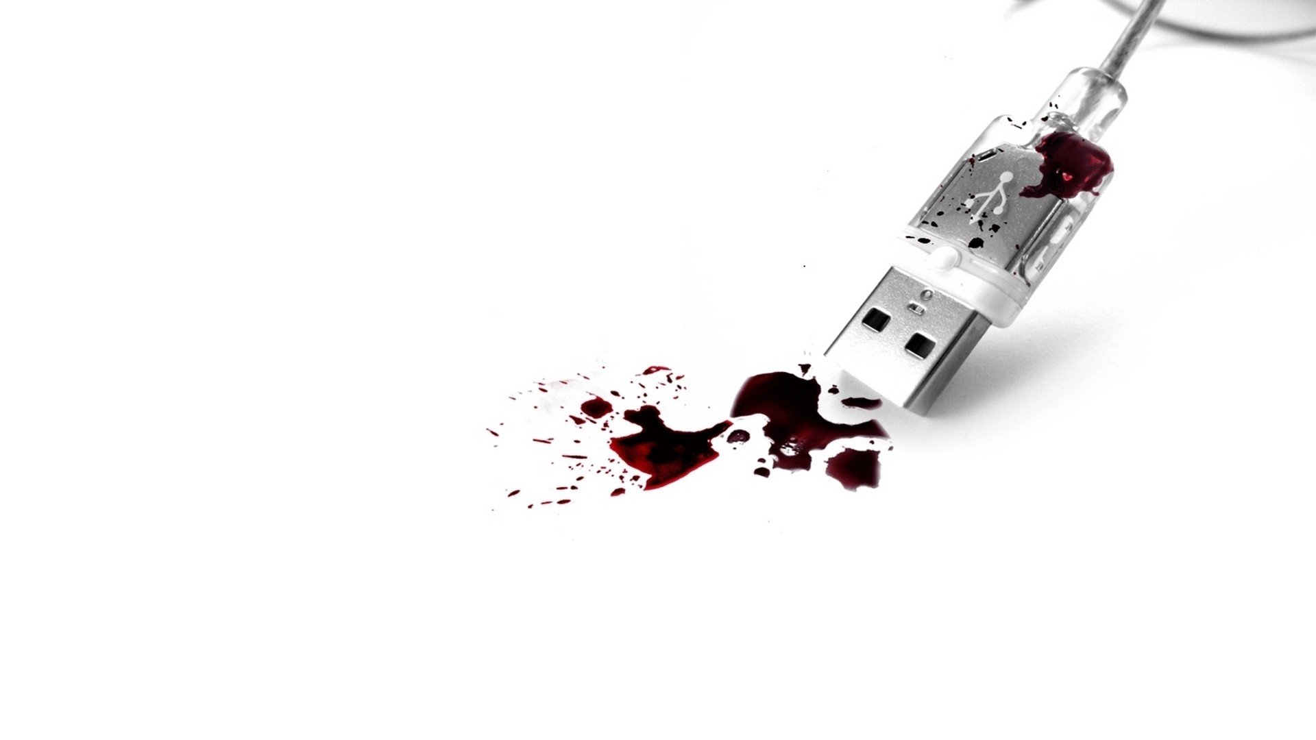 USB, Blood Wallpaper