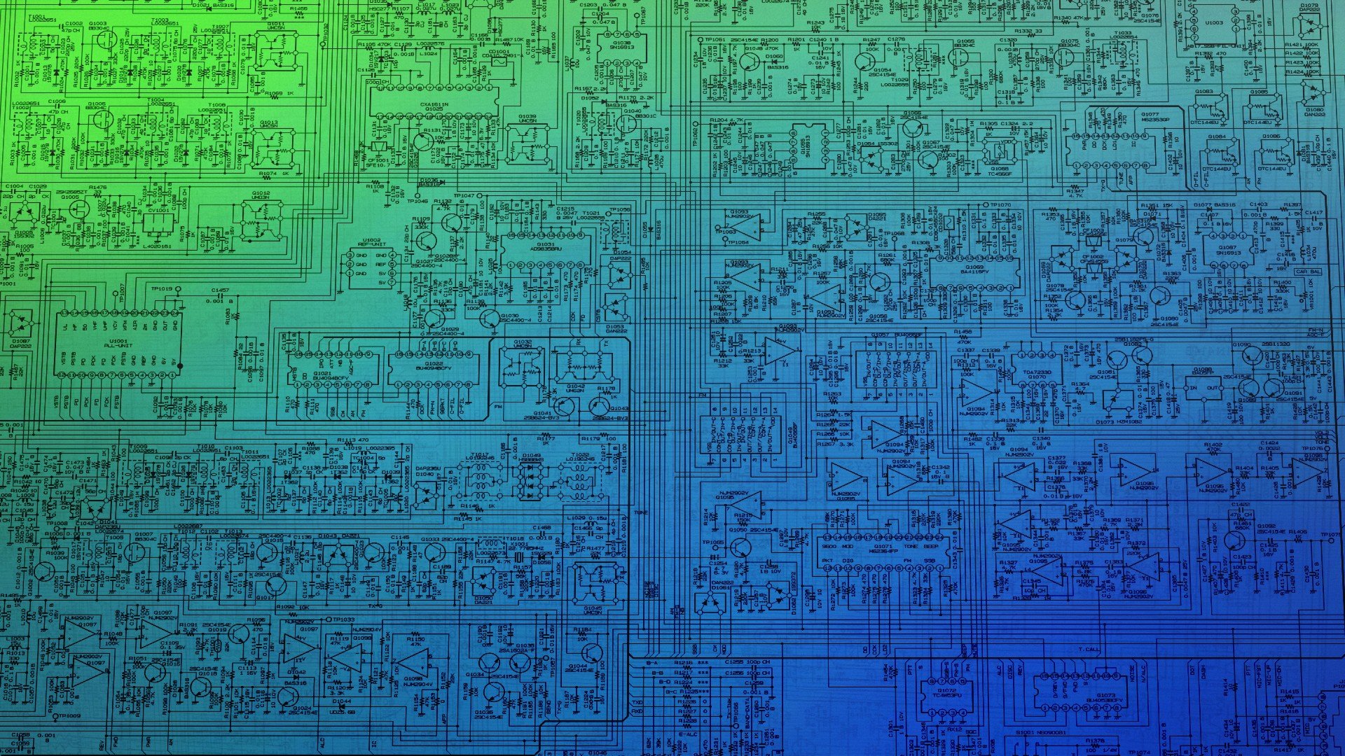 circuit board schematic diagram