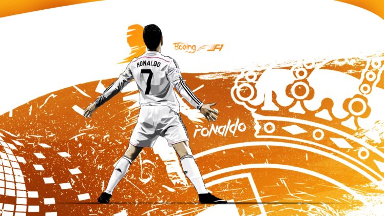Cristiano Ronaldo, Vectors HD Wallpaper Desktop Background