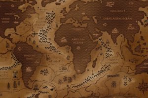 Vladstudio, Map, Inverted, World map