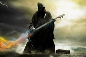 creativity, Grim Reaper, Bass guitars, Gothic