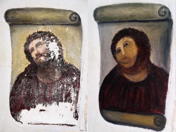 painting, Frescoes, Jesus Christ HD Wallpaper Desktop Background