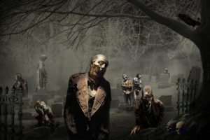 horror, Cemetery