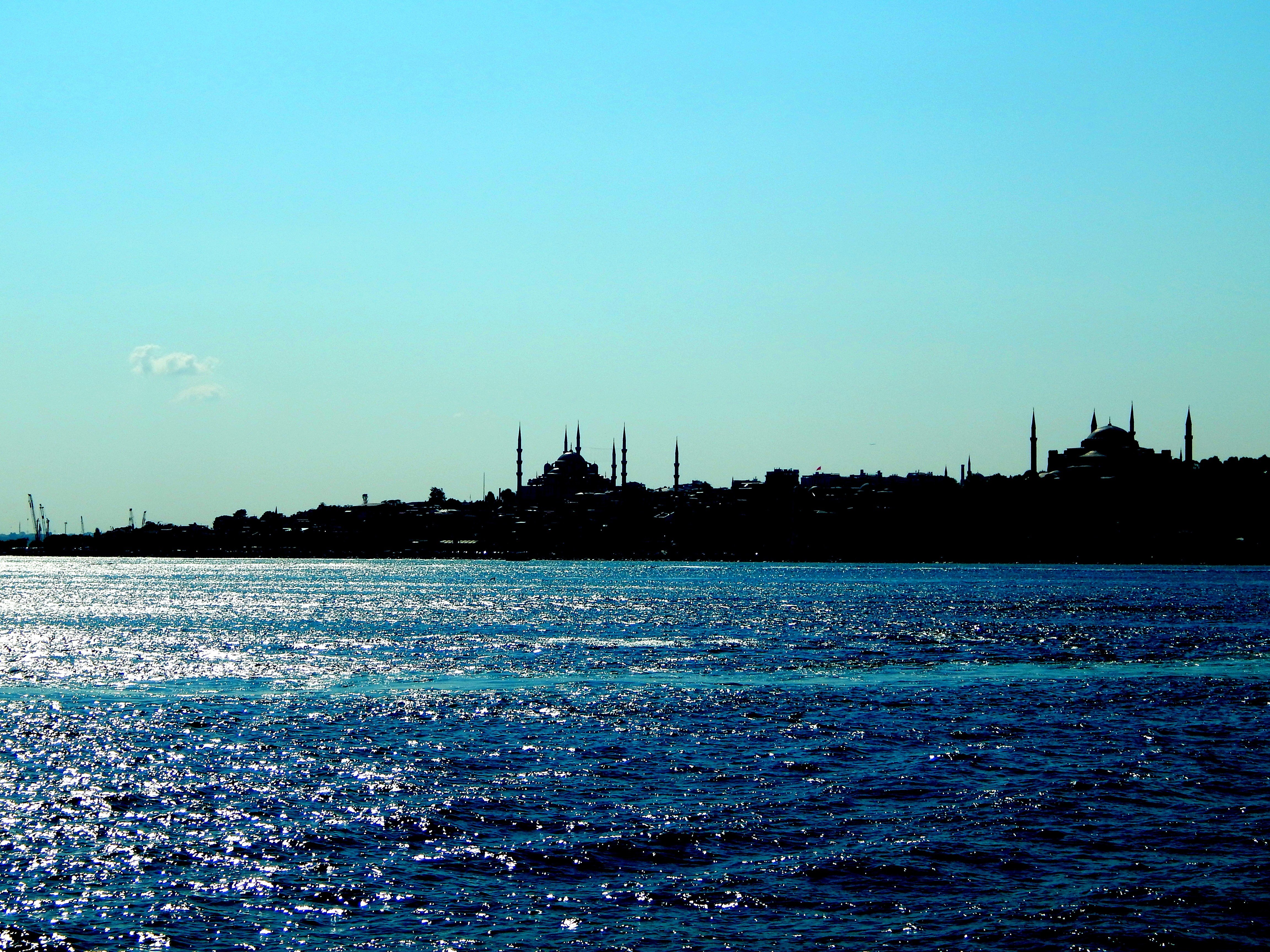 Istanbul, Mosques, Turkey, Blue, Bosphorus, Ottoman Empire, Hagia Sophia, Sultan Ahmed Mosque Wallpaper