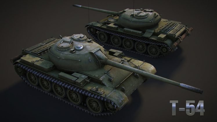 World of Tanks, Wargaming, T 54 HD Wallpaper Desktop Background