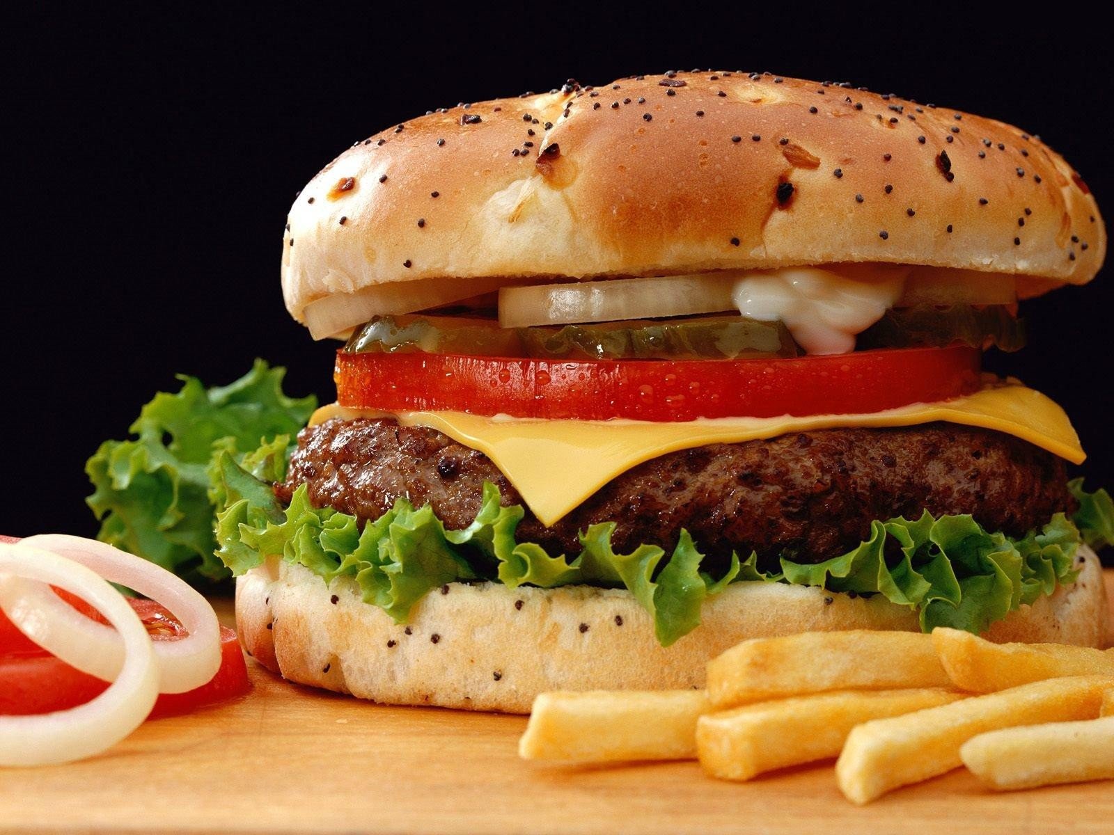 Fast Food Burger Ultra HD Desktop Background Wallpaper for 4K UHD TV   Tablet  Smartphone