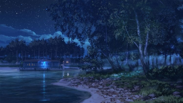 Everlasting Summer, Starry night, ArseniXC HD Wallpaper Desktop Background