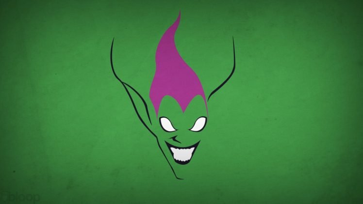 Green Goblin, Minimalism, Blo0p HD Wallpaper Desktop Background