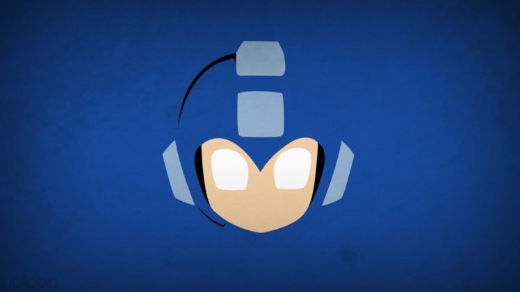 Mega Man, Blo0p, Minimalism HD Wallpaper Desktop Background