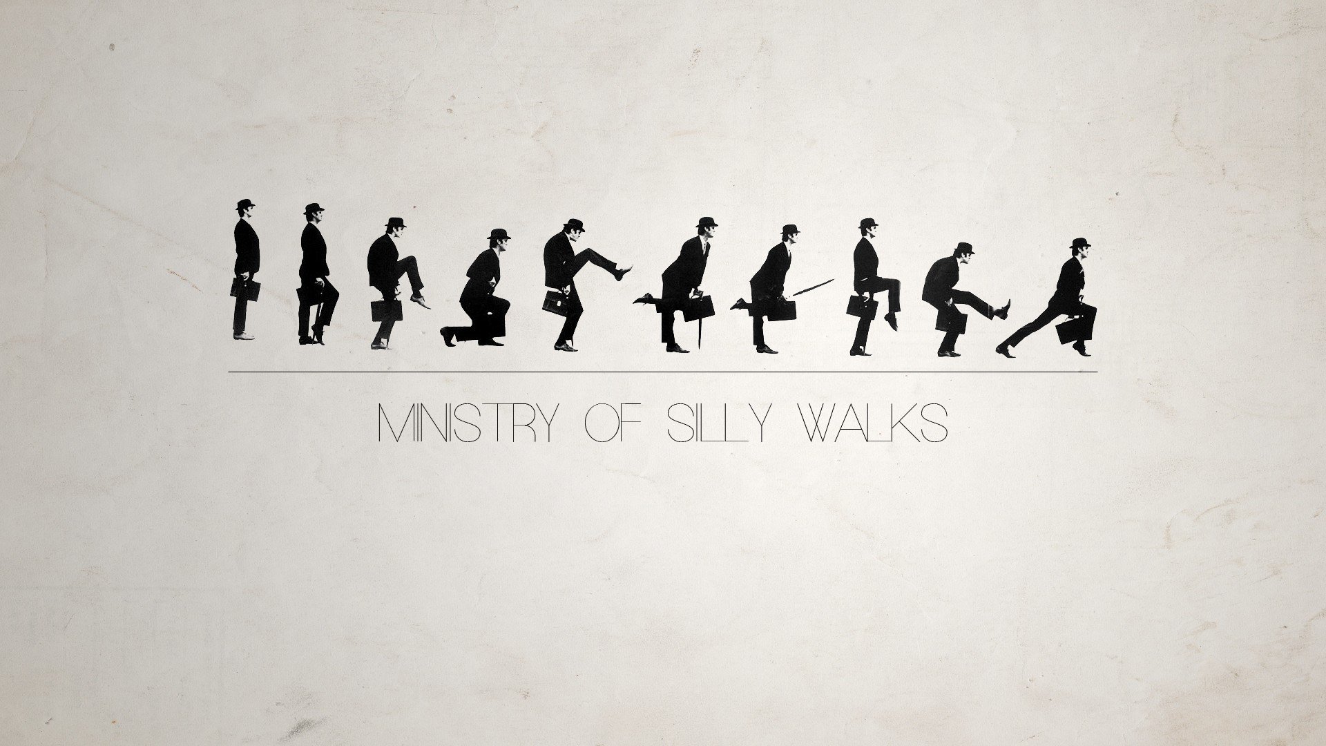 Monty Python, Ministry of Silly Walks Wallpaper