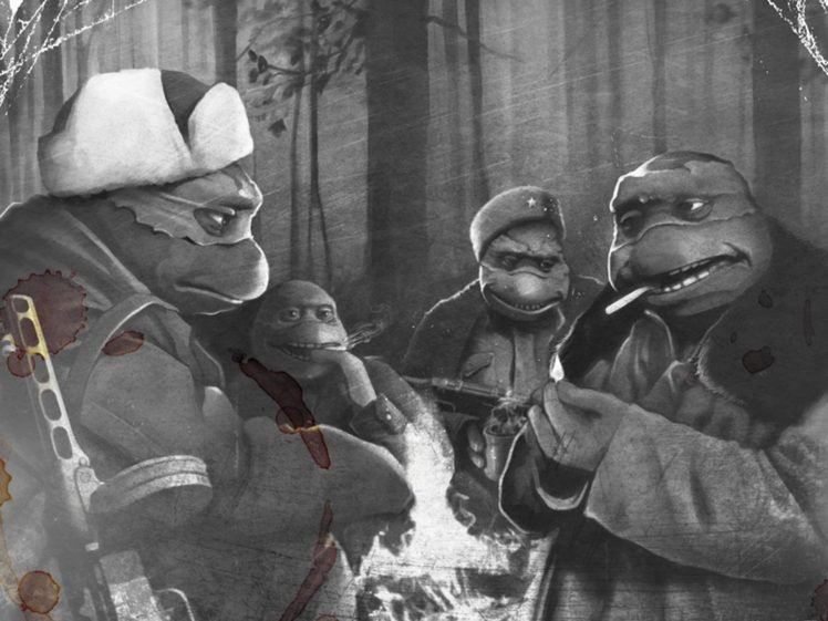 Teenage Mutant Ninja Turtles, War HD Wallpaper Desktop Background