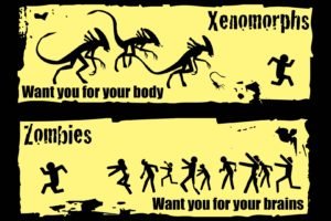 Xenomorph, Zombies