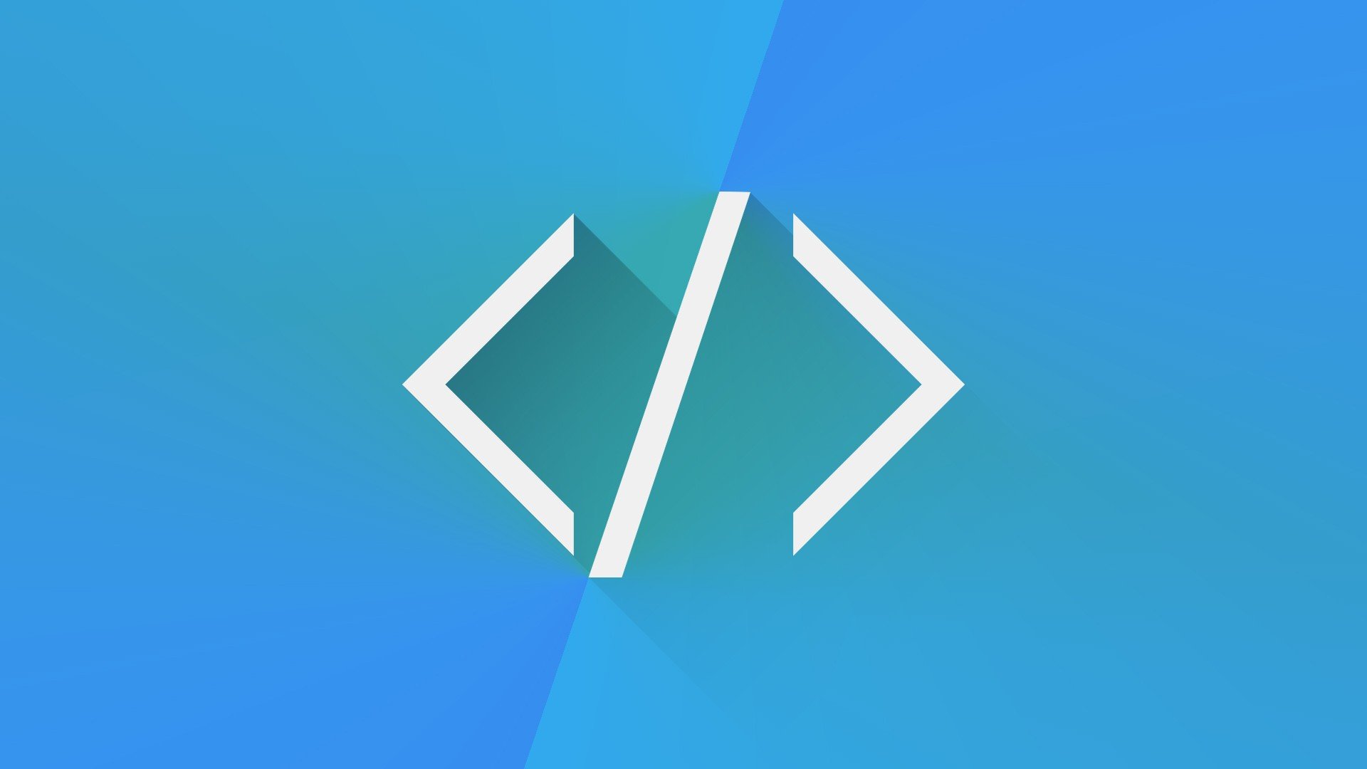 HTML, Programming, Code, Blue, Simplicity Wallpaper
