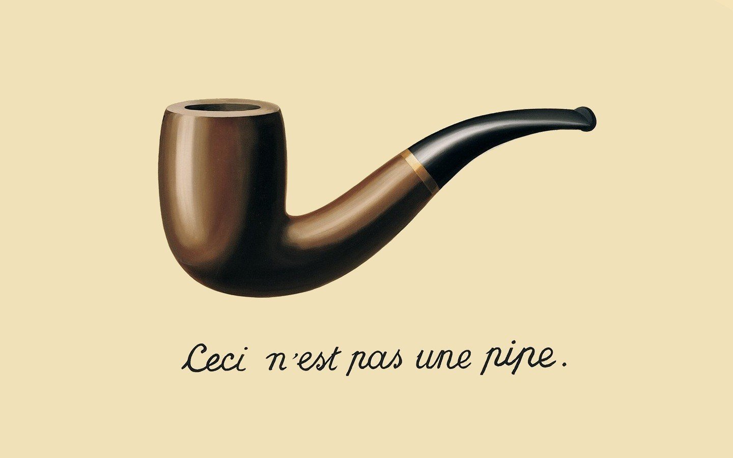 pipes, René Magritte, Painting, Minimalism Wallpaper