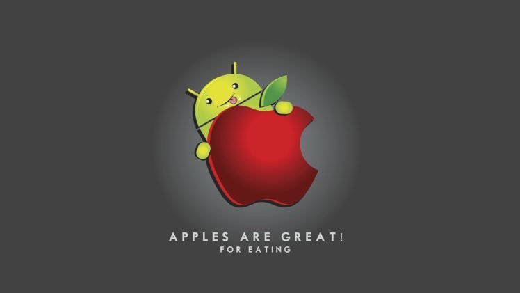 apples, Apple Inc., Android (operating system) HD Wallpaper Desktop Background