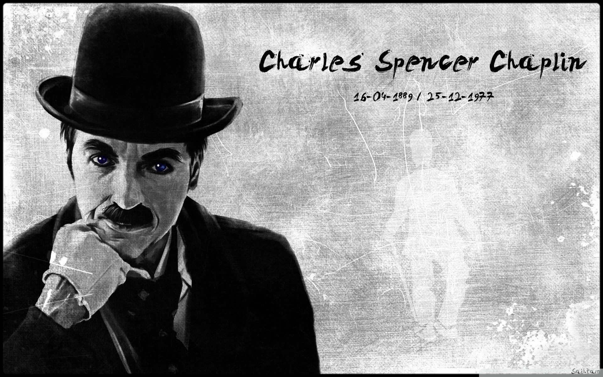 Charlie Chaplin, The Tramp, Modern Times Wallpaper