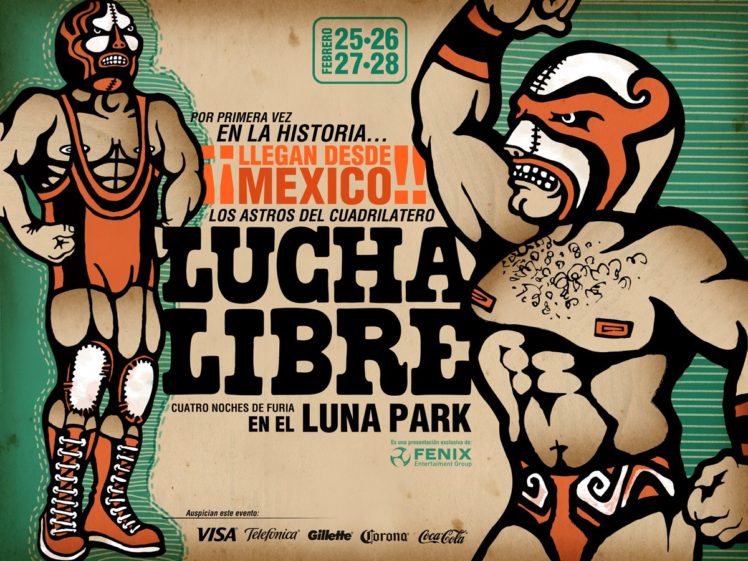 Lucha Libre, Poster HD Wallpaper Desktop Background