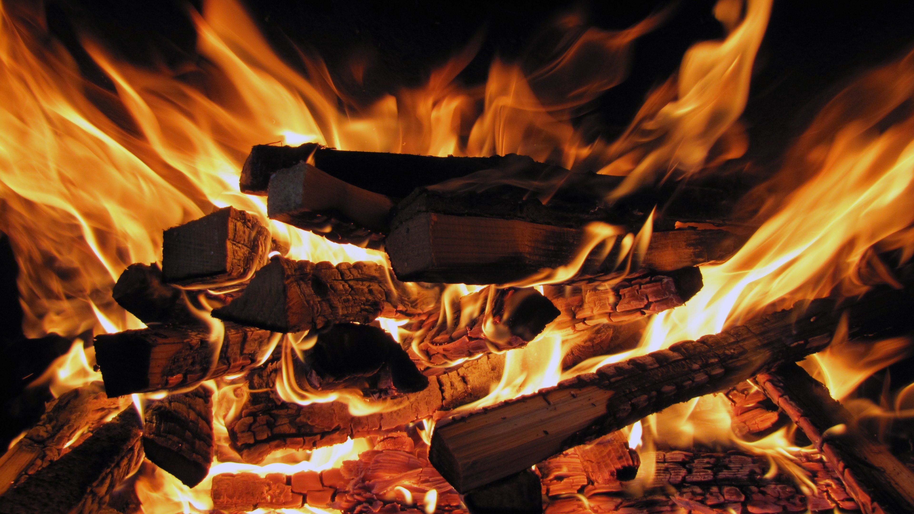 fire, Wood HD Wallpapers / Desktop and Mobile Images & Photos